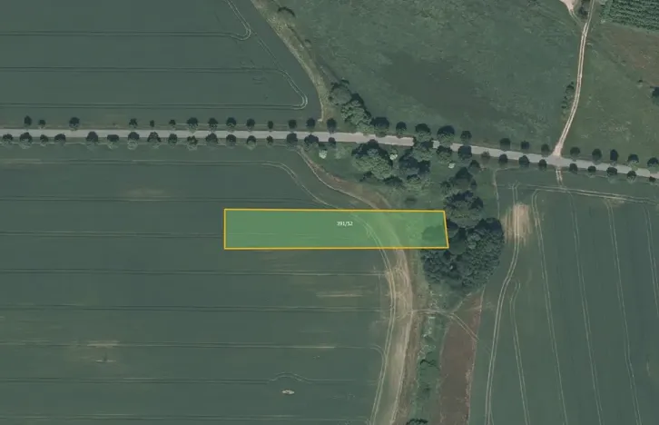 Prodej pole, Lážovice, 11020 m2