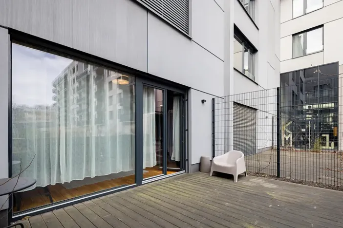 Pronájem bytu 1+kk, Praha - Smíchov, Grafická, 35 m2