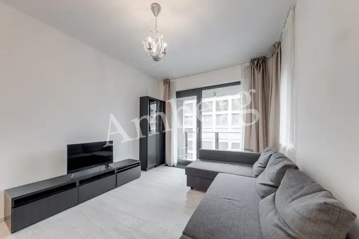 Pronájem bytu 1+kk, Praha - Karlín, U Mlýnského kanálu, 37 m2