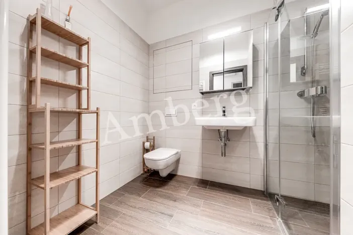 Pronájem bytu 1+kk, Praha - Karlín, U Mlýnského kanálu, 37 m2