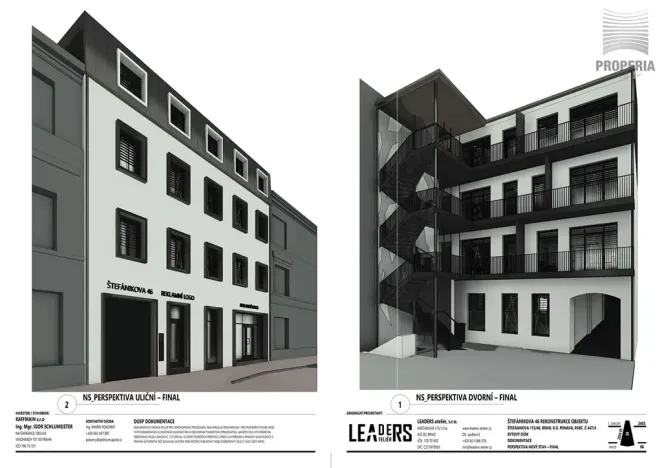 Prodej činžovního domu, Brno, Štefánikova, 300 m2