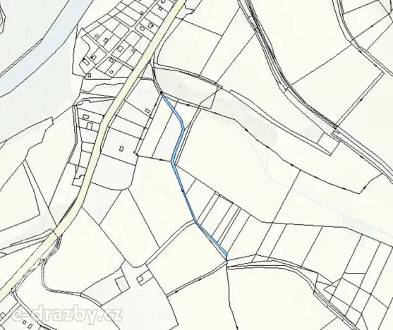 Dražba pozemku, Sušice, 4383 m2