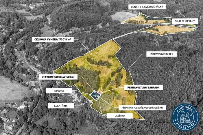 Prodej pozemku pro bydlení, Srbská Kamenice, 170714 m2