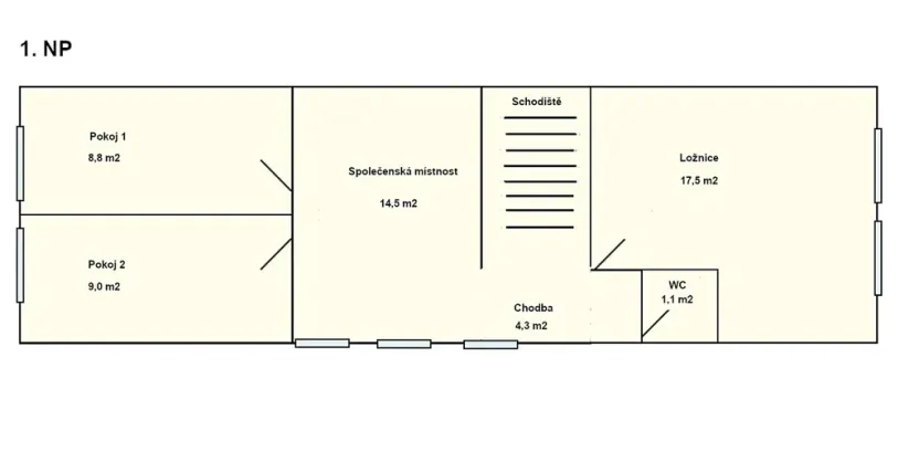 Prodej rodinného domu, Klecany, Na skalkách, 115 m2