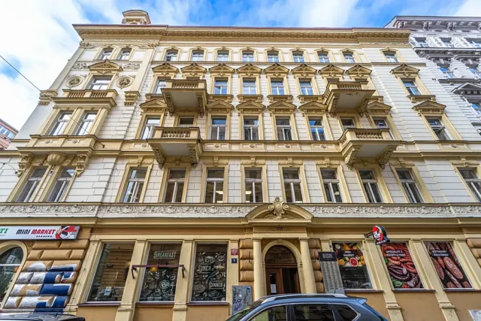 Prodej bytu 2+kk, Praha - Nové Město, Tyršova, 57 m2