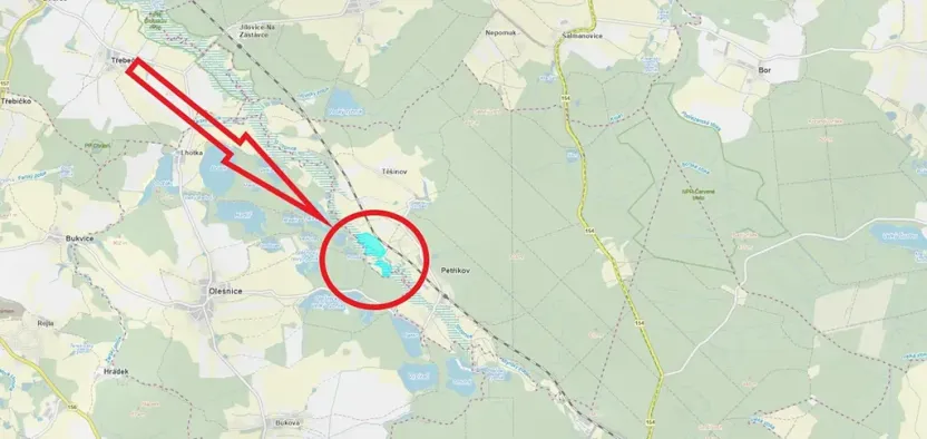 Prodej podílu louky, Petříkov, 141021 m2