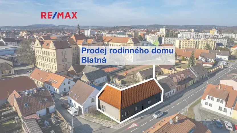 Prodej rodinného domu, Blatná, Čechova, 148 m2
