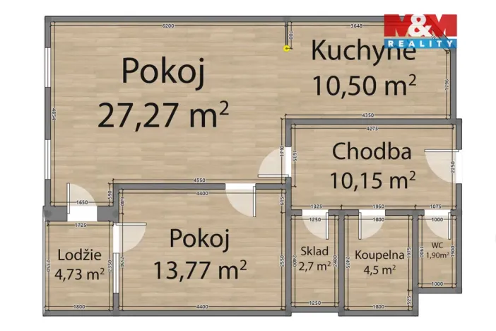 Prodej bytu 2+kk, Klatovy - Klatovy III, Čechova, 70 m2