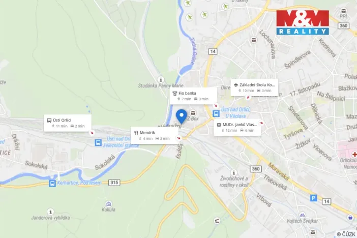 Prodej bytu 3+kk, Ústí nad Orlicí, Nádražní, 107 m2