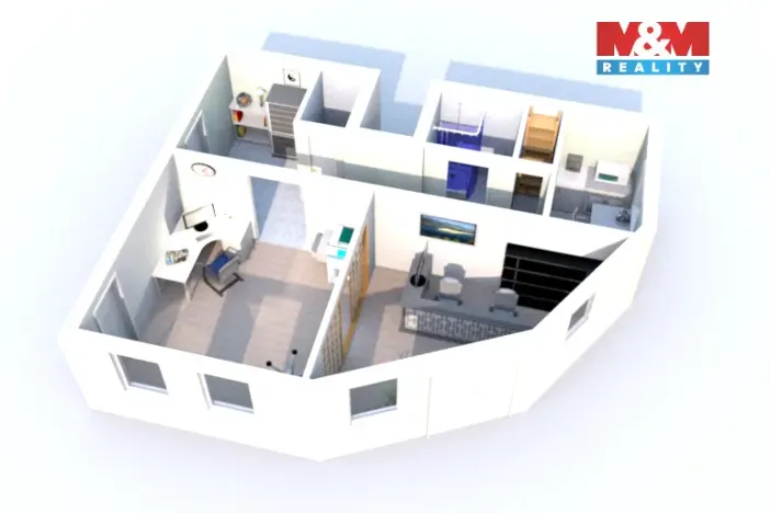 Pronájem obchodního prostoru, Kutná Hora - Hlouška, Pod Valy, 100 m2