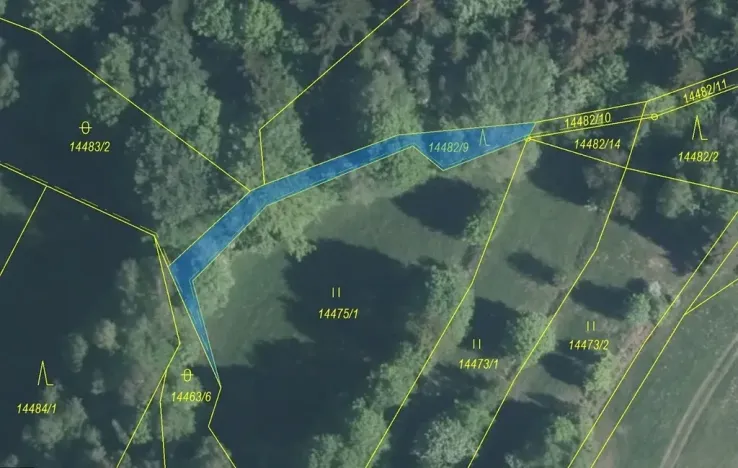 Dražba lesa, Hovězí, 281 m2