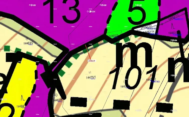 Dražba lesa, Hovězí, 281 m2