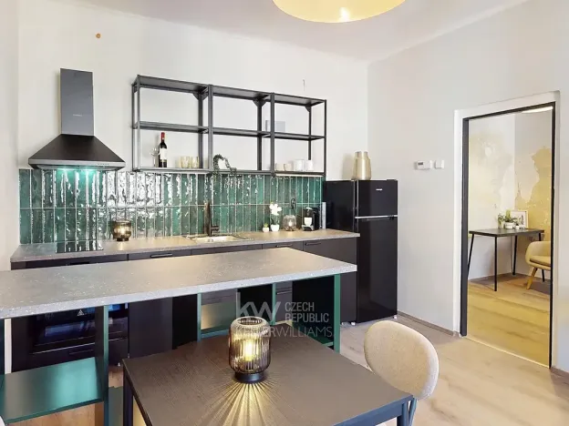 Pronájem bytu 2+kk, Praha - Žižkov, Žerotínova, 45 m2