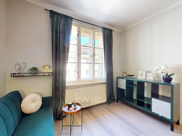 Pronájem bytu 2+kk, Praha - Žižkov, Žerotínova, 45 m2