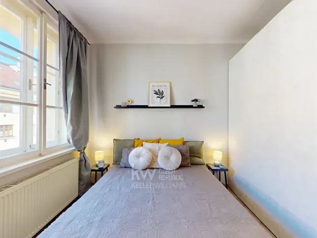 Pronájem bytu 2+kk, Praha - Žižkov, Žerotínova, 45 m2