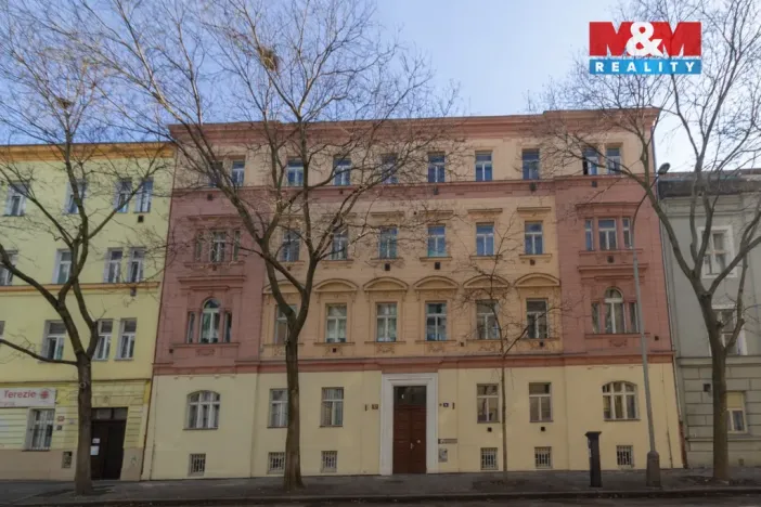 Pronájem bytu 1+kk, Praha - Karlín, Pernerova, 26 m2