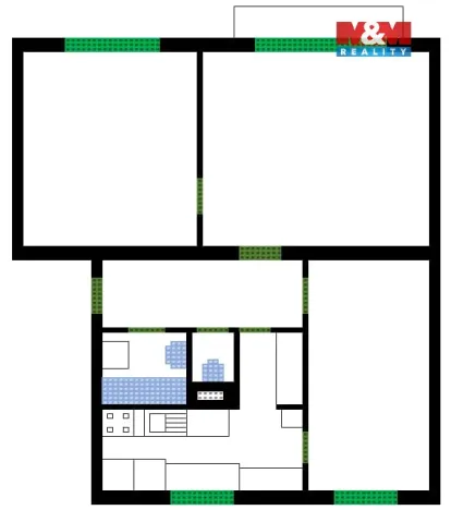 Prodej bytu 3+1, Solnice, Družstevní, 64 m2
