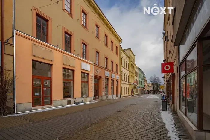 Pronájem obchodního prostoru, Šumperk, Hlavní třída, 116 m2