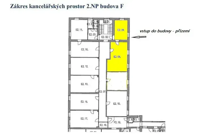 Pronájem kanceláře, Brno, Bohunická, 14 m2