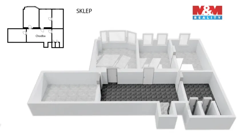 Prodej kanceláře, Ostrava - Kunčičky, Škrobálkova, 700 m2