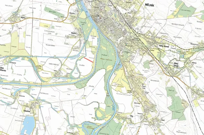 Prodej pole, Hořín, 10287 m2