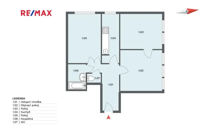 Prodej bytu 3+1, Praha - Strašnice, Limuzská, 68 m2