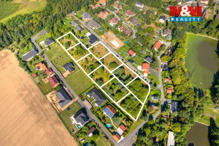 Prodej pozemku pro bydlení, Březí, Vínová, 1000 m2