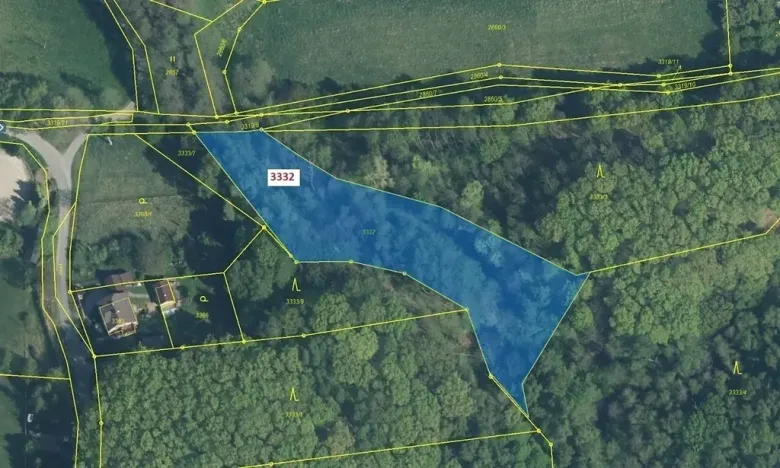 Dražba pozemku, Orlová, 3555 m2