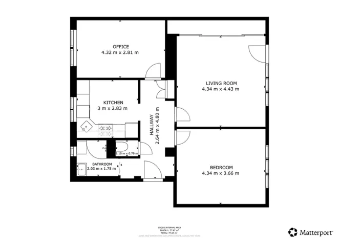 Prodej bytu 3+1, Plzeň, V Mokřinách, 77 m2