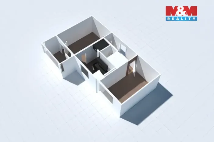 Prodej bytu 2+1, Ostrava - Poruba, Hlavní třída, 59 m2