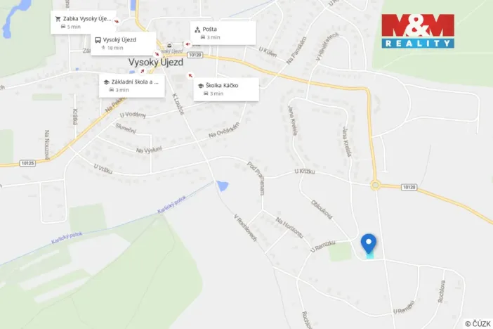 Prodej pozemku pro bydlení, Vysoký Újezd, 910 m2