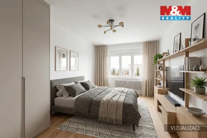 Prodej bytu 2+1, Kralupy nad Vltavou - Lobeček, Štefánikova, 52 m2