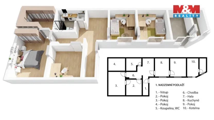 Prodej rodinného domu, Brno - Maloměřice, Jarní, 231 m2