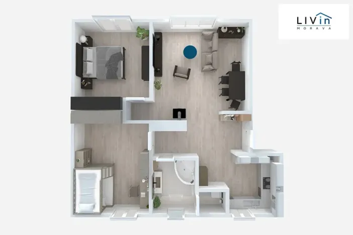 Pronájem bytu 3+kk, Olomouc, Matochova, 72 m2