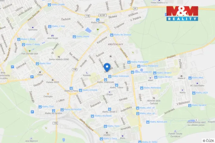 Pronájem bytu 3+1, Kladno - Kročehlavy, Otevřená, 68 m2