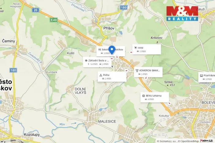 Prodej pozemku pro bydlení, Chotíkov, 784 m2