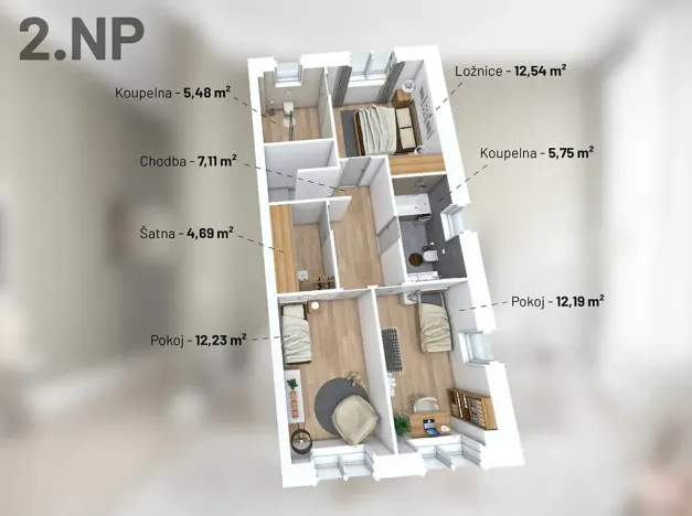 Prodej rodinného domu, Praha - Řepy, Otlíkovská, 125 m2