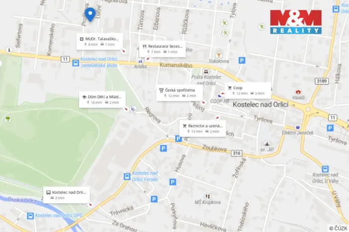 Prodej bytu 3+1, Kostelec nad Orlicí, Proškova, 71 m2