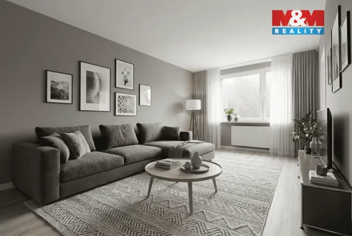 Prodej bytu 3+1, Ústí nad Labem - Mojžíř, Picassova, 78 m2