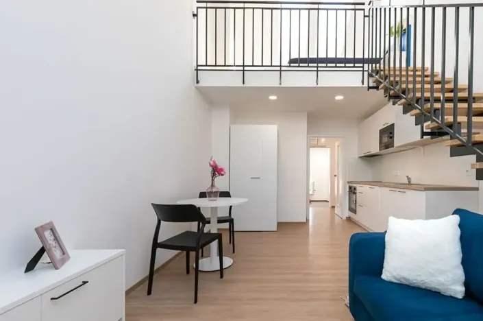 Pronájem bytu 1+kk, Brno, Poštovská, 45 m2