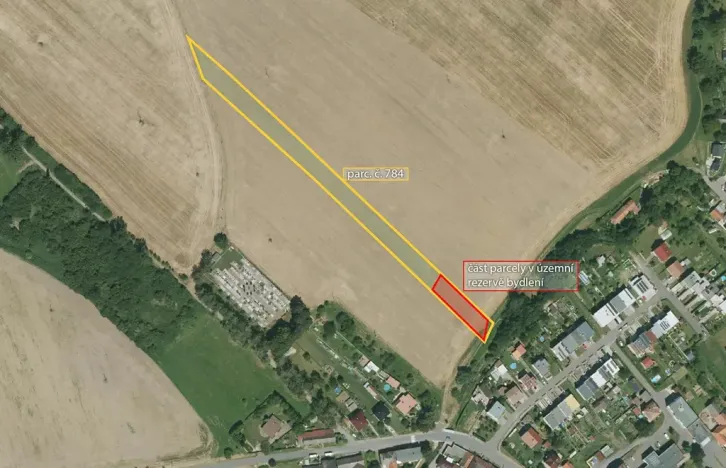 Prodej podílu pozemku pro bydlení, Opatovice, 2873 m2