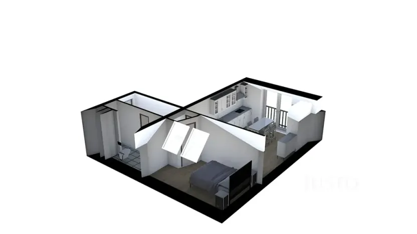 Pronájem bytu 2+kk, Písek, Bořivojova, 35 m2