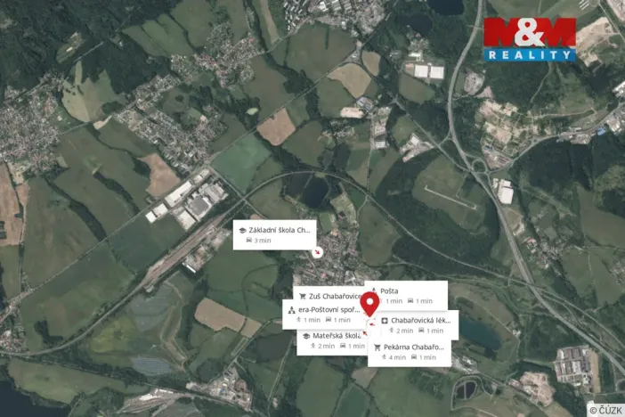 Prodej bytu 1+1, Chabařovice, Husovo náměstí, 59 m2