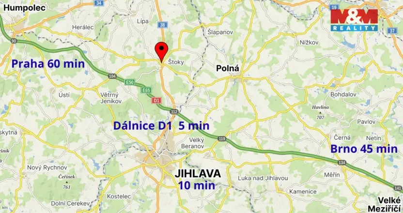 Pronájem skladu, Štoky, 240 m2