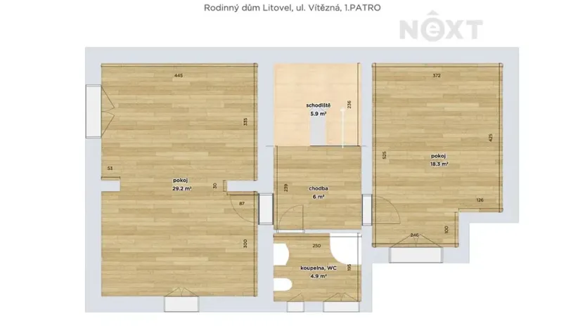 Prodej rodinného domu, Litovel, Vítězná, 125 m2