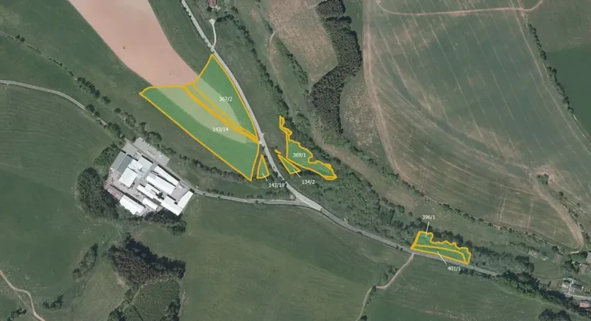 Prodej pole, Nová Paka, 30958 m2