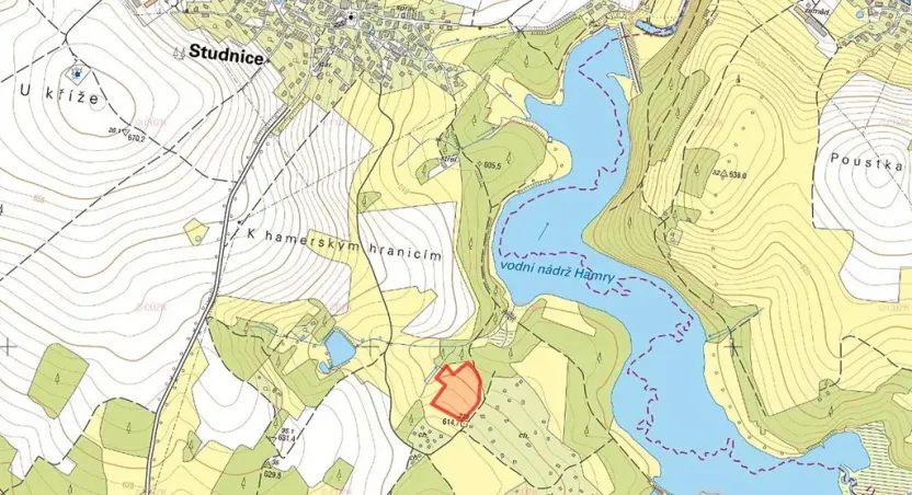 Prodej pole, Studnice, 13698 m2