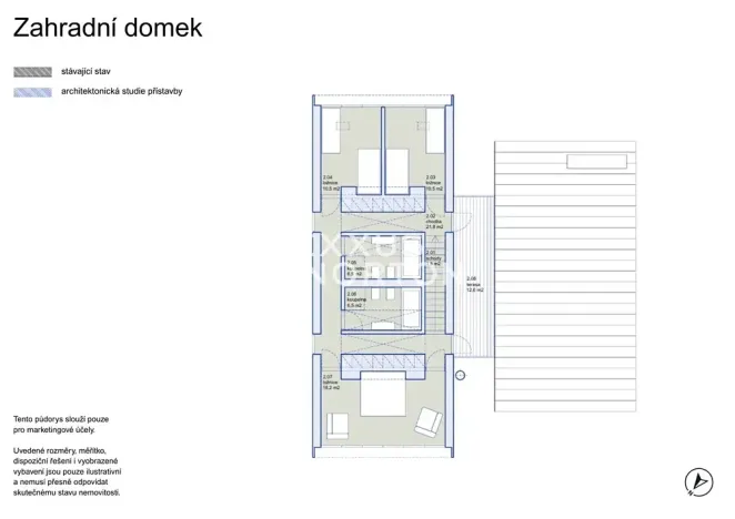 Prodej chaty, Mukařov, Lesní, 40 m2