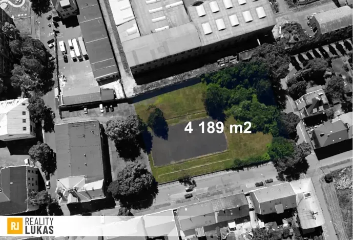 Prodej komerčního pozemku, Ostrava, Palackého, 4189 m2