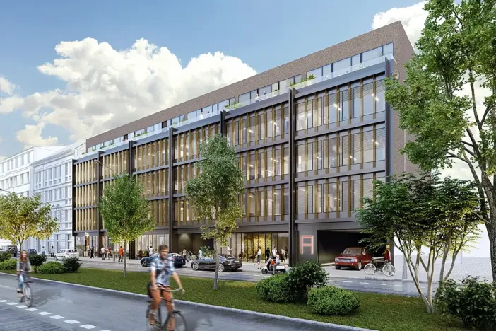 Pronájem kanceláře, Praha - Holešovice, Dělnická, 840 m2